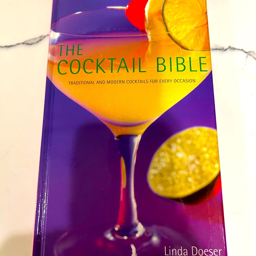 The Cocktail Bible Hardback Book